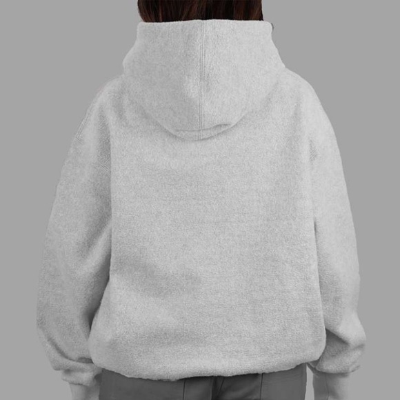 Supreme Box Logo Hoodie woman Medium Heather Gray Long Sleeve Pullover ⭐️⭐️ - Picture 14 of 16